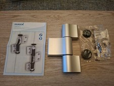 Hahn/ Hueck Tür Drehband 3 teilig Silber 