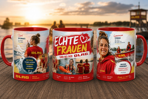 Echte frauen sind bei - frauen, dlrg