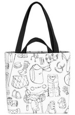 Reiten zubehör muster tasche - muster,