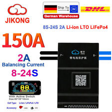 JK Smart BMS 8-24S 150A 2A BMS+LCD Display Li-ion LTO LiFePo4 w/Active Balance