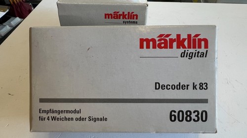 Märklin 60830 decoder - mÄrklin, k83