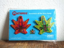 2x Pin Anstecker MATHMOS