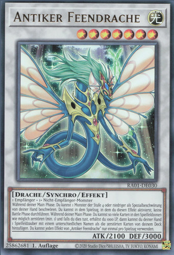 Yugioh antiker feendrache - yugioh,
