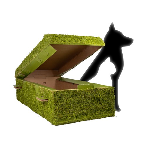 Biologisch abbaubarer tiersarg - biologisch,
