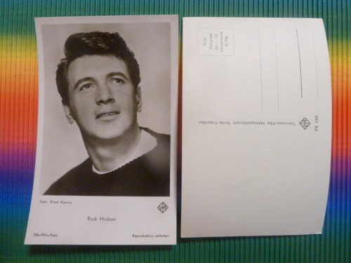 Rock hudson fotokarte - hudson,,