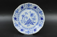 Mitterteich Echt Kobalt Zwiebelmuster Kuchenteller Teller Porzellan Ø 19,5 cm