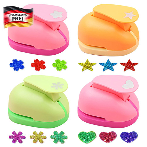 Papierstanzer set mit - papierstanzer,
