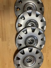 Original VW Radkappen Radzierblenden 15 Zoll für Stahlfelge 4 Stück