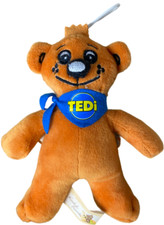 TEDI Kuschel Freunde Plüsch Bär Anhänger 13cm Maskottchen Kuscheltier Stofftier
