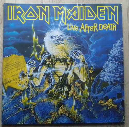 Iron maiden live after death - iron,