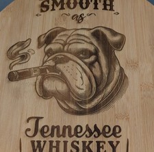 Bulldog kleiner klappbarer Snacktisch aus Holz TV Beistell Laptop Couchtisch klappbar