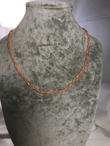 Feine echte korallenkette - echte,