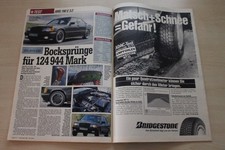 Auto Bild 46/1991 Mercedes 190 E 3.2 AMG mit 234PS im TEST auf einer Seite