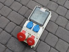 Mennekes Wandverteiler 16A 32A 2x Schuko Wanddose Stromverteiler Verteiler 98093