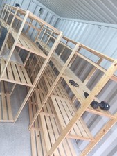 IKEA Regal Holz Holzregal für Kellerraum – stabil & praktisch 8,45M  .. 65 Boden