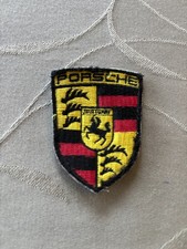 Porsche Aufnäher Wappen Logo