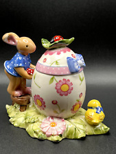 RAR Villeroy Boch Ostern Spring Eidose Bunny malt Ei Egg Küken Marienkäfer Hase