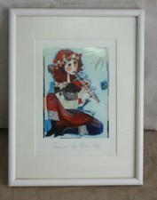 kleiner Kunstdruck im Rahmen