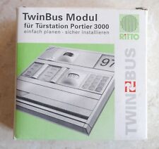 Ritto TwinBus 4 Tasten Modul 4754/00 weiß Portier 3000