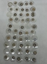 Konvolut Uhrengläser 50