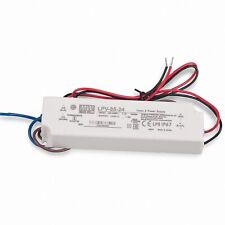 LED Trafo 24V MW 36W IP67 Mean Well LPV-35-24 SNT 24V/DC/0-1,5A/ 36W IP67