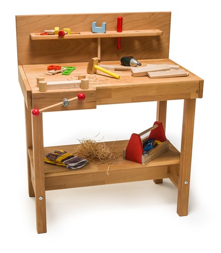 Werkbank buche massiv und - werkbank,,