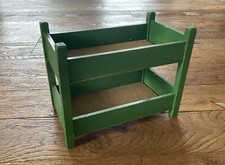 Barbie Tutti Carla Todd Holz Etagenbett grün Puppe Vintage RARITÄT  1970er