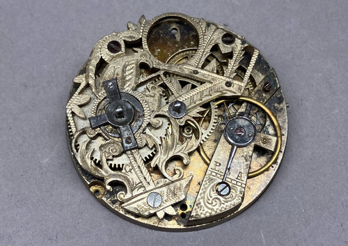 Antike taschenuhr uhr uhrwerk - taschenuhr,