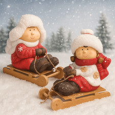 Weihnachtsfiguren 2er Set