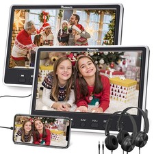 2x12" IPS Auto TV Monitor DVD