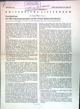 Das Studium der