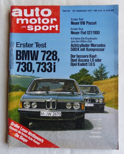 Auto motor sport heft - sport, 20/1977