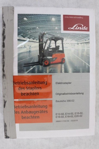 Linde elektrostapler - linde,