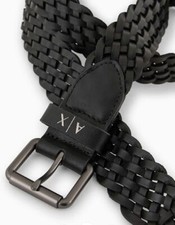 Armani Exchange Woven Leather