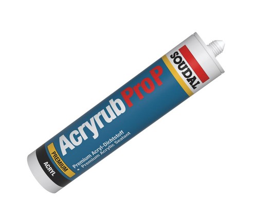 Soudal acryl acryrub pro - acryrub,