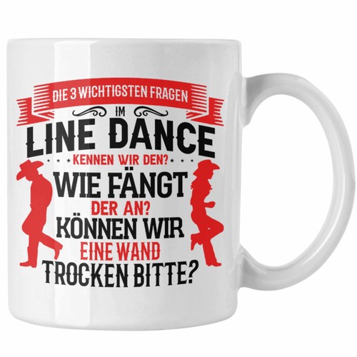 Line dance tasse - line, geschenk