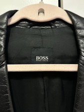 Hugo Boss Leder Blazer Jacke