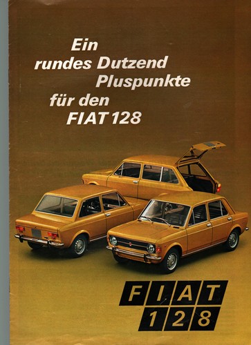 Prospekt fiat 128 - prospekt,