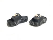 Clogs Plateau Damen Mit Strass