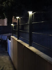 Zaunpfostenleuchte LED "Focus_180" Beleuchtung Garten Zaun Außen  Pfosten 60x40