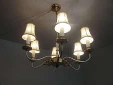 KRONLEUCHTER LÜSTER  LEUCHTEN LEUCHTER  SHABBY CHIC  60er 70er