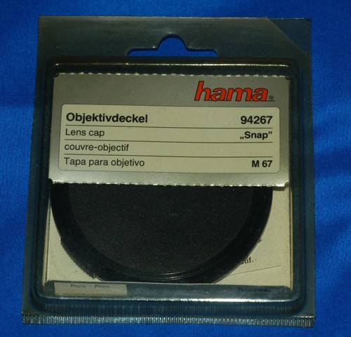 Hama objektivdeckel m67 - hama,