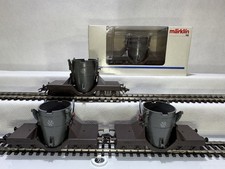 4x Märklin 4478 Roheisenwagen