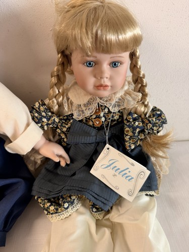 Porzellanpuppe julia - porzellanpuppe,