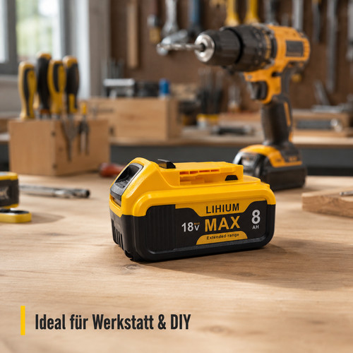 18v 8ah ion akku - akku, für