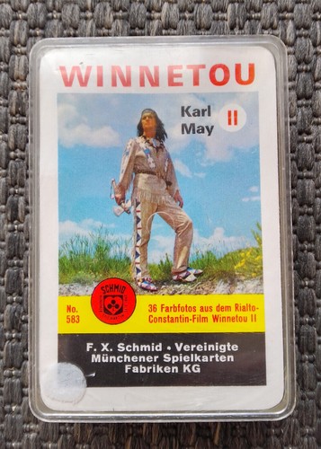 Kartenspiel quartett winnetou - kartenspiel,