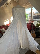 Traumzelt Livipur Lesezelt Lesehöhle Moskitonetz Betthimmel Baldachin reinweiß