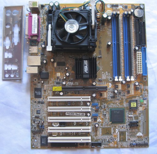 Asus p4c800 rev mit cpu - rev., 2.00