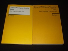 2 x Johann Wolfgang Goethe -