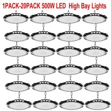 20PACK 500W Led UFO High Bay
